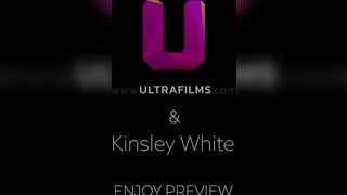 ULTRAFILMS Amazing model Kinsley White teasing us in this hot solo video