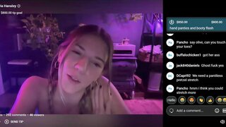 Oliviahansley Dildo Blowjob While Naked Onlyfans Livestream Video