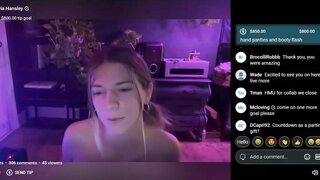 Oliviahansley Dildo Blowjob While Naked Onlyfans Livestream Video