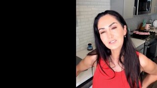 Ava Addams Hot Mom Fucking Dildo in Pussy With JOI Livestream Video